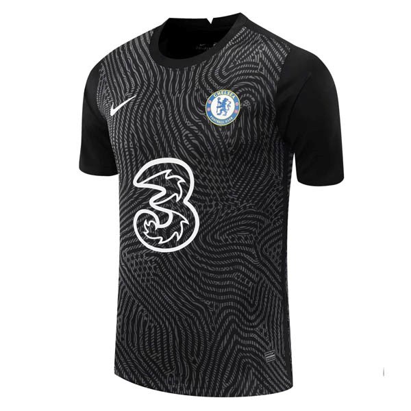 Tailandia Camiseta Chelsea Portero 2020 2021 Negro